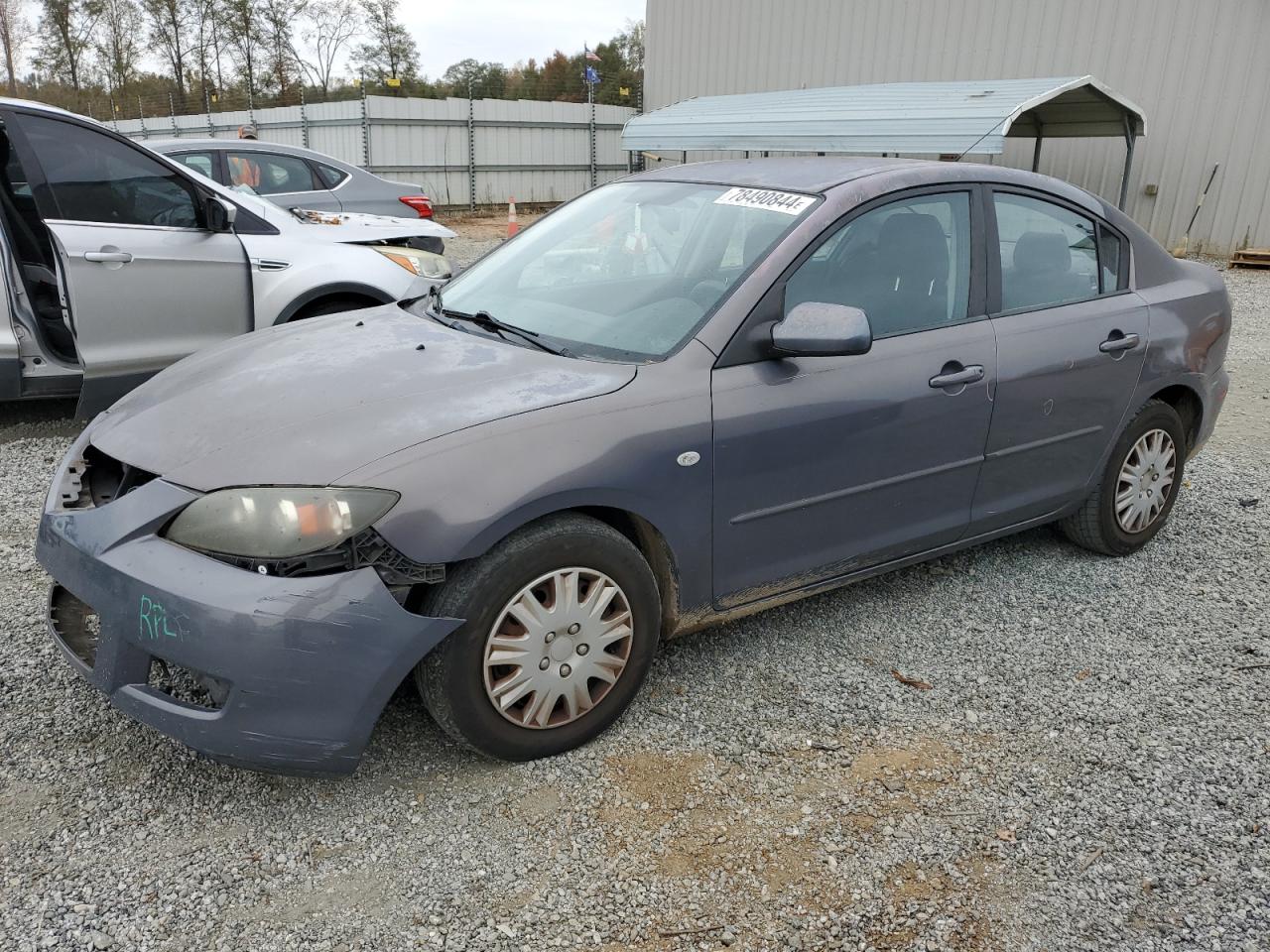 2008 Mazda 3 VIN JM1BK12F481862007
