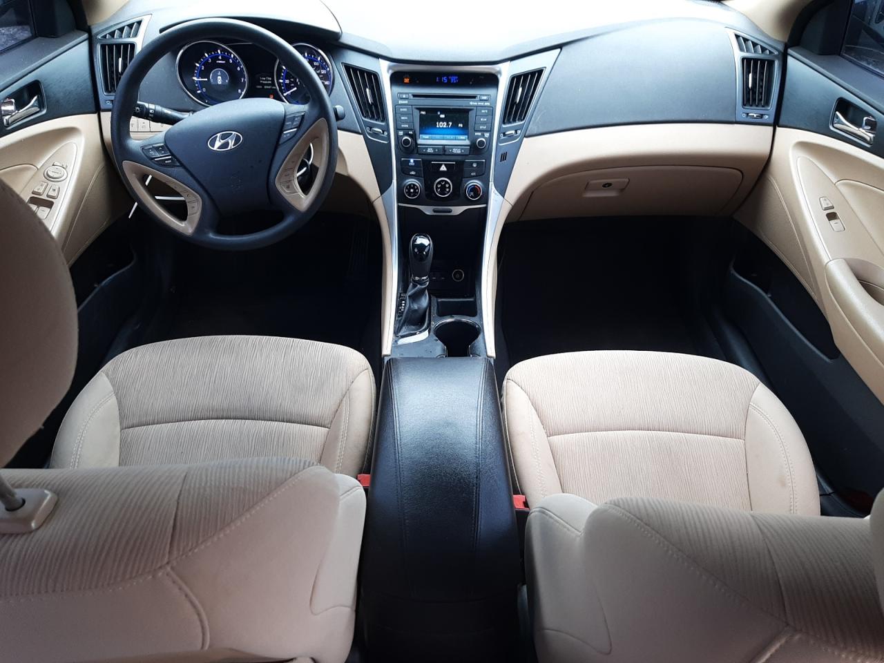 2014 Hyundai Sonata VIN 5NPEB4AC9EH933566 Copart auction photo, side damage thumbnail 8