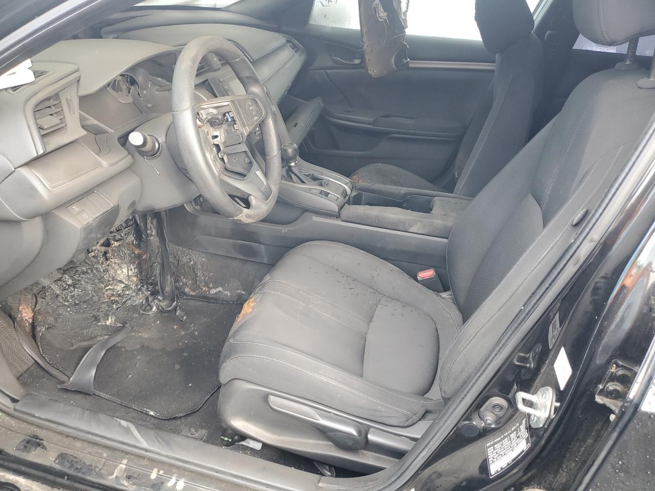 2017 Honda Civic VIN SHHFK7G23HU223536 Copart auction photo, vandalism / burn - interior damage thumbnail 7