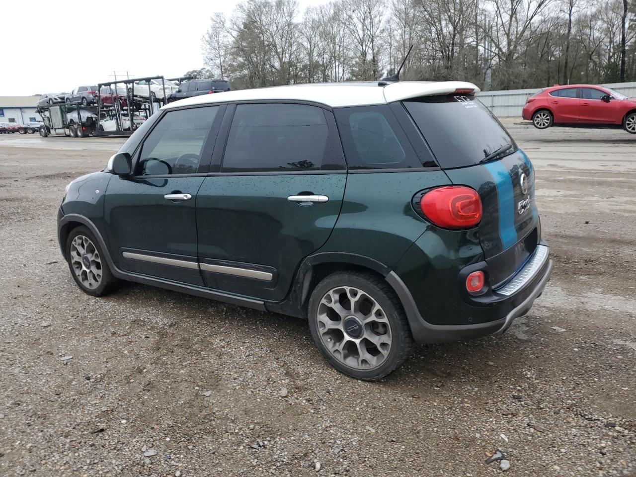 2014 Fiat 500 VIN ZFBCFADH4EZ023773 Copart auction photo, front end damage thumbnail 2