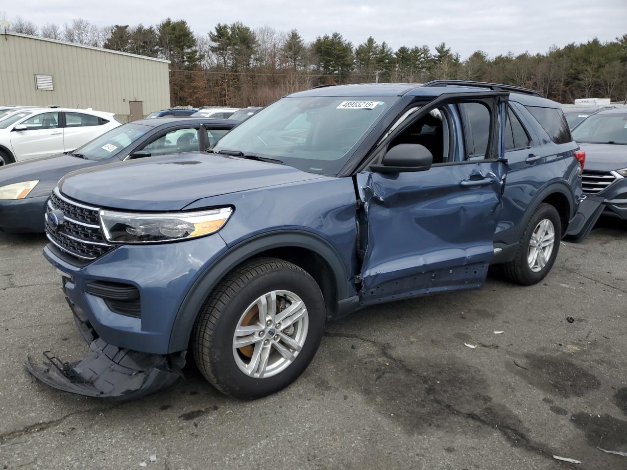 2021 Ford Explorer VIN 1FMSK8DH8MGB56393