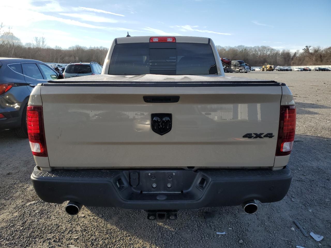 2019 RAM 1500 VIN 1C6RR7GT7KS736857 Copart auction photo, front end / minor dent/scratches damage thumbnail 6