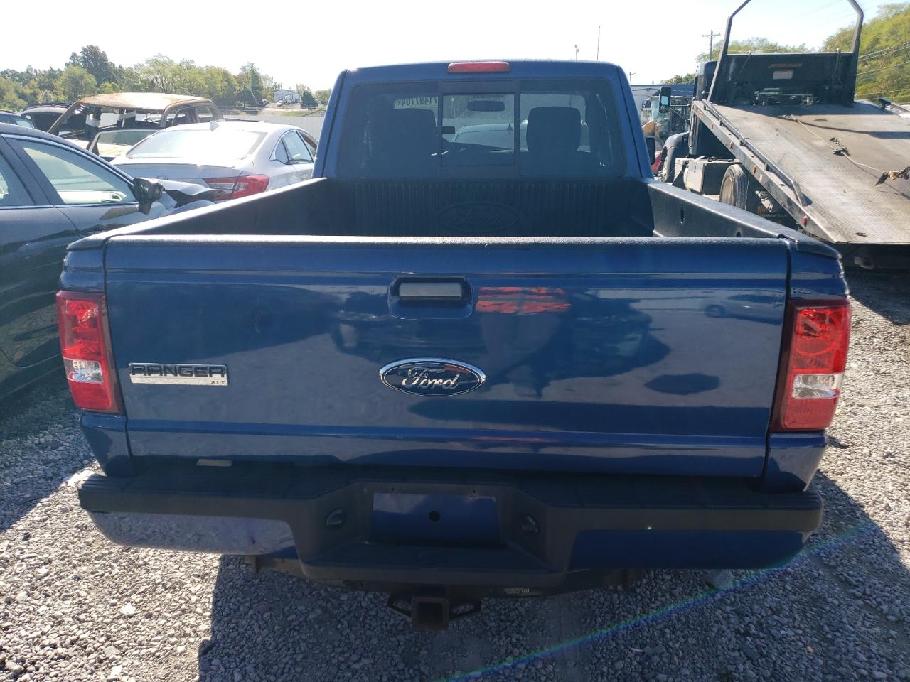 2011 Ford Ranger VIN 1FTLR4FE9BPA97142 Copart auction photo, side damage thumbnail 6