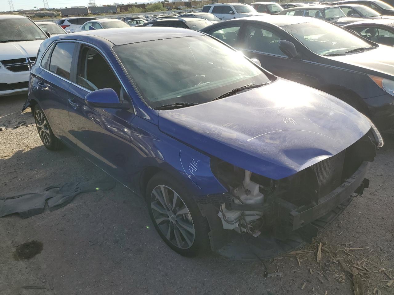 2020 Hyundai Elantra VIN KMHH35LE3LU146593 Copart auction photo, front end / rear end damage thumbnail 4