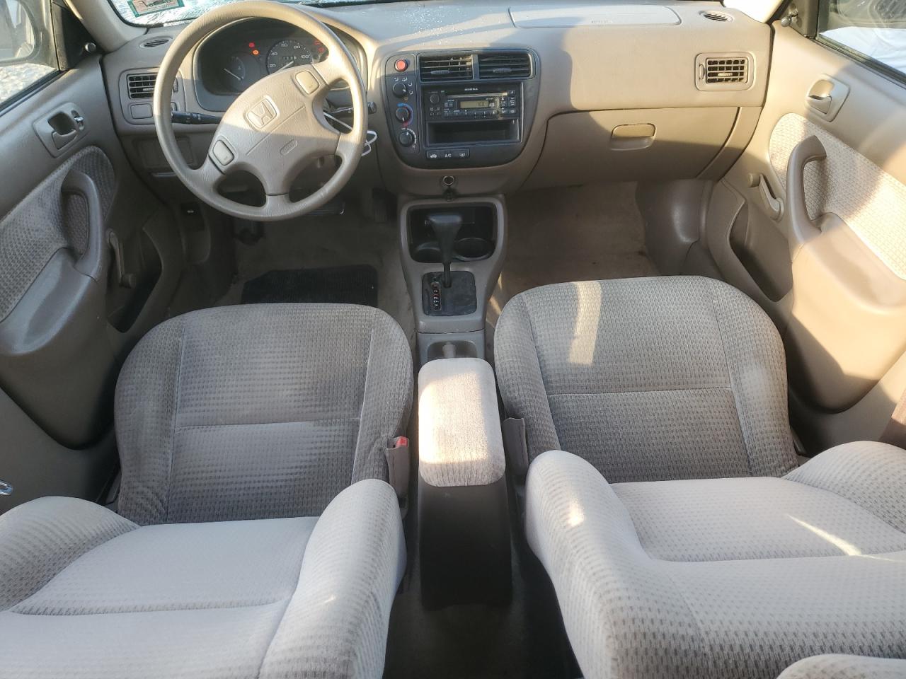 2000 Honda Civic VIN 2HGEJ661XYH597401 Copart auction photo, front end / minor dent/scratches damage thumbnail 8