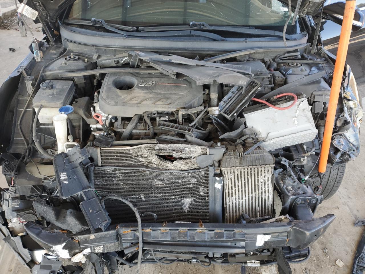 2015 Hyundai Sonata VIN 5NPE34AB7FH143530 Copart auction photo, front end damage thumbnail 11