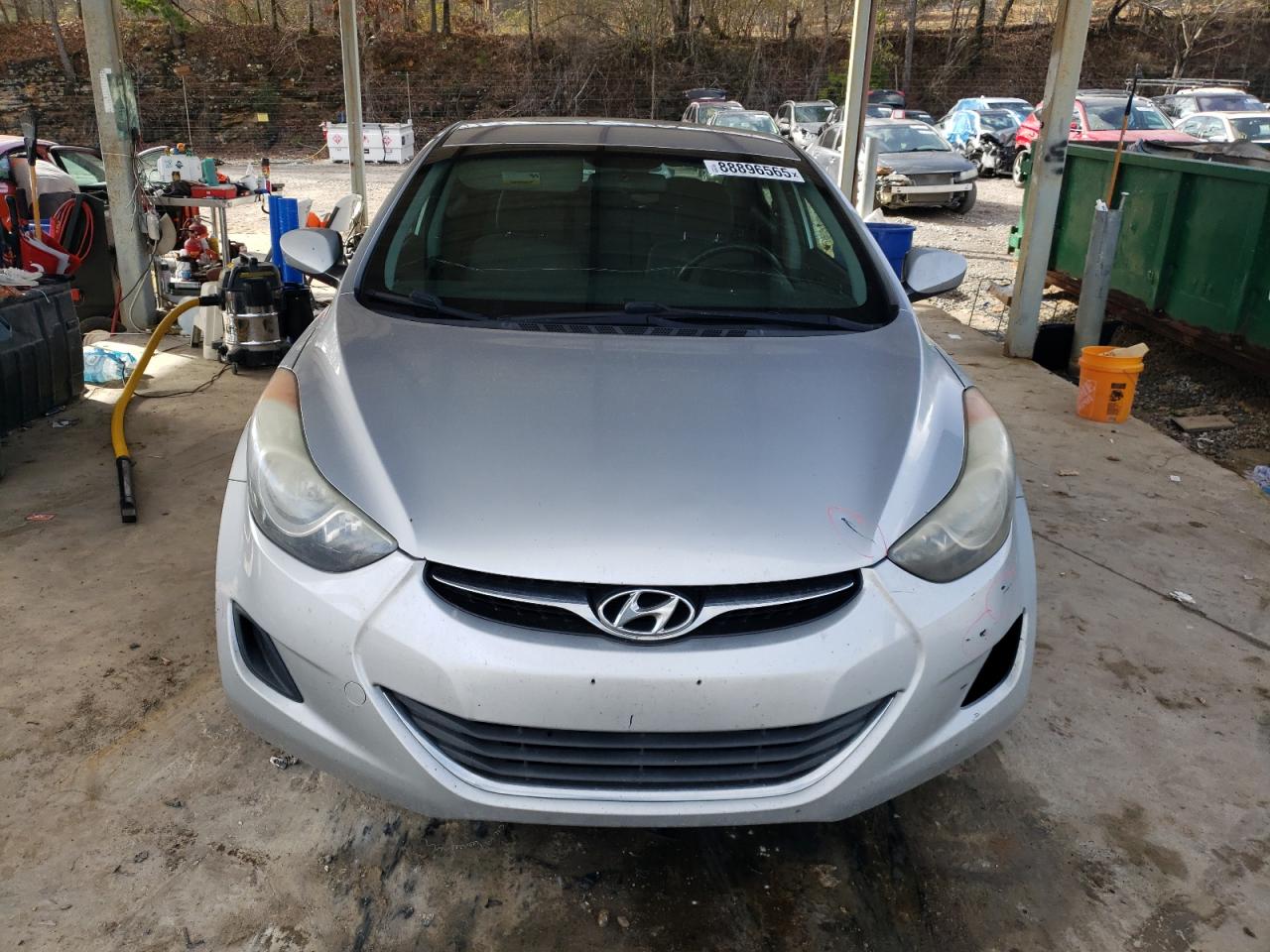 2013 Hyundai Elantra VIN 5NPDH4AE1DH349222 Copart auction photo, rear end damage thumbnail 5
