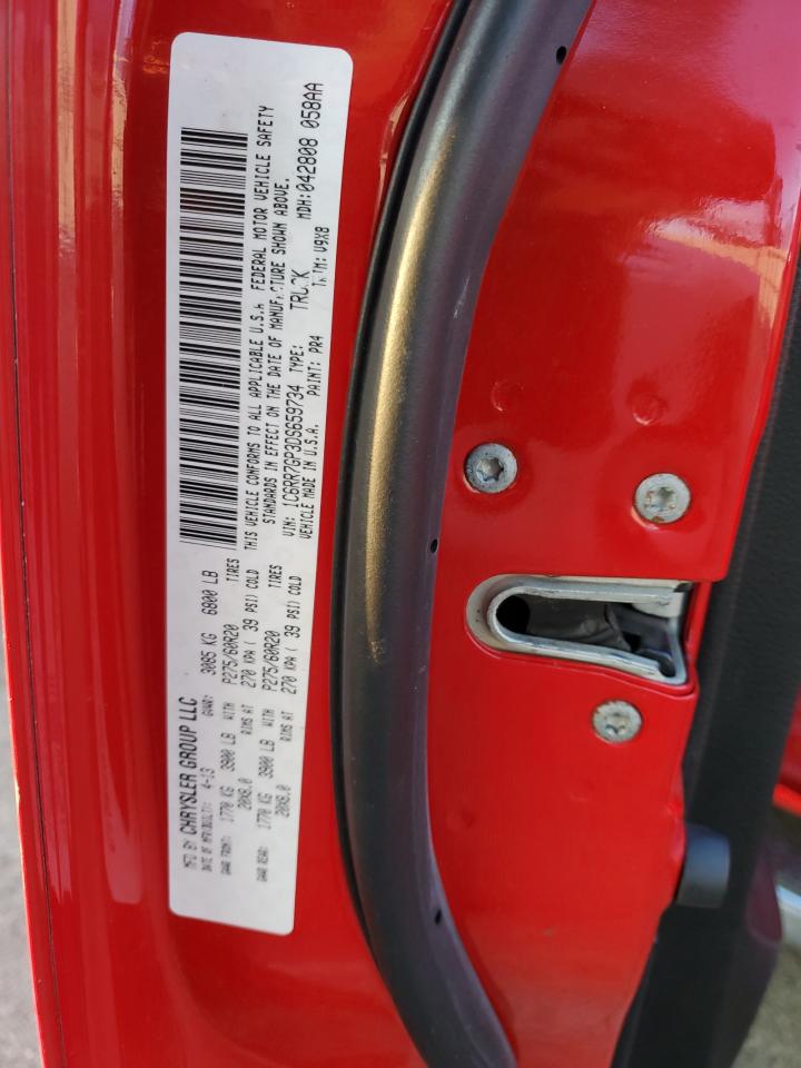 2013 RAM 1500 VIN 1C6RR7GP3DS659734 Copart auction photo, front end damage thumbnail 14