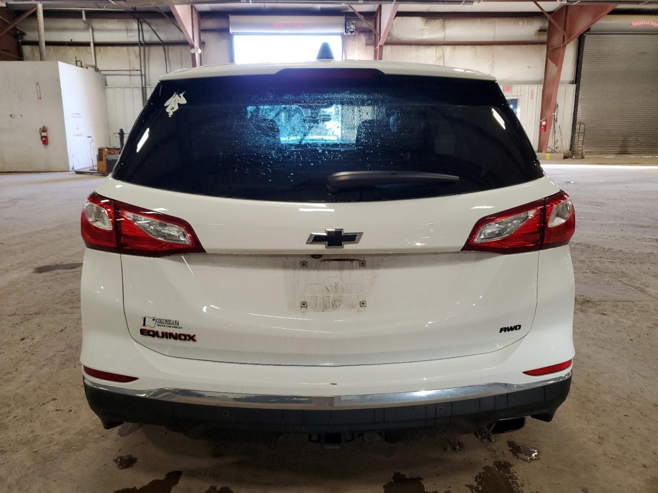 2019 Chevrolet Equinox VIN 2GNAXVEX0K6186286 Copart auction photo, front end / mechanical damage thumbnail 6