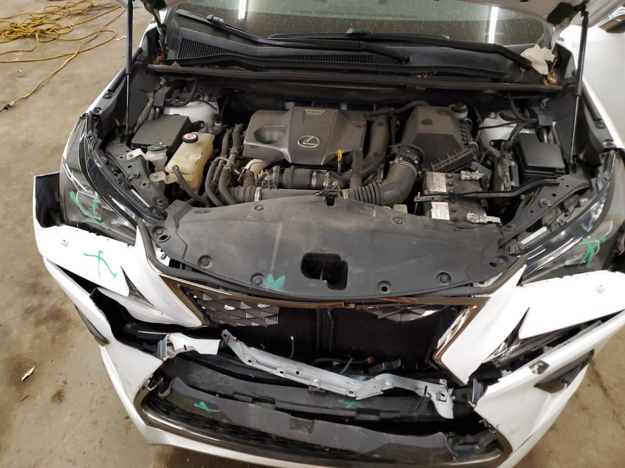 2019 Lexus NX VIN JTJBARBZ2K2188787 Copart auction photo, front end damage thumbnail 11