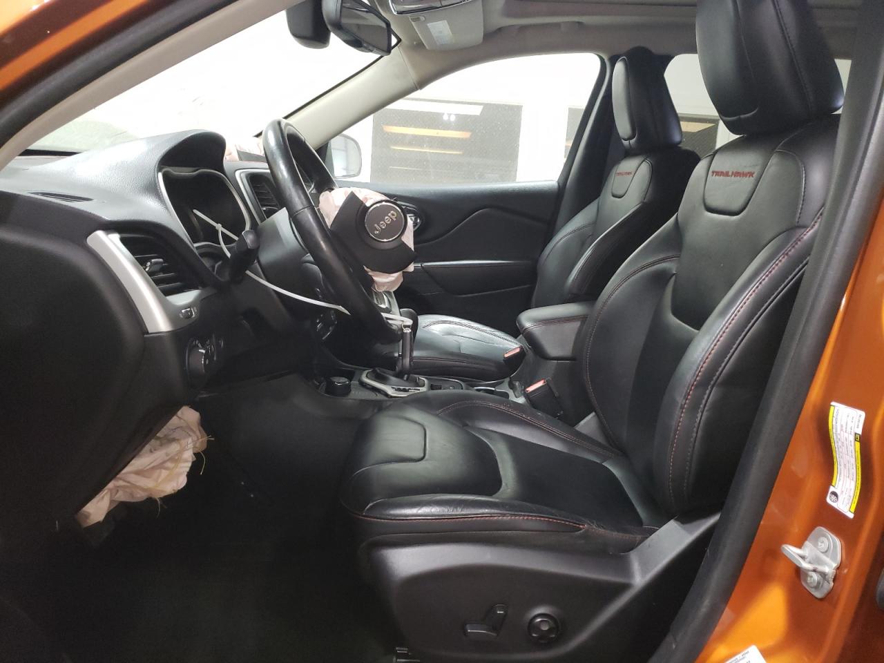 2016 Jeep Cherokee VIN 1C4PJMBS3GW154730 Copart auction photo, front end / side damage thumbnail 7
