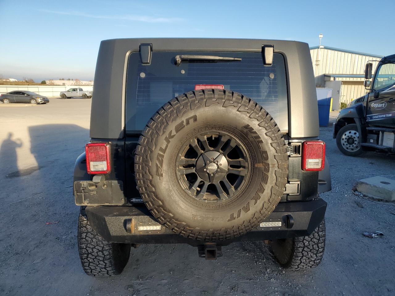 2008 Jeep Wrangler VIN 1J4GA39188L536286 Copart auction photo, front end / minor dent/scratches damage thumbnail 6