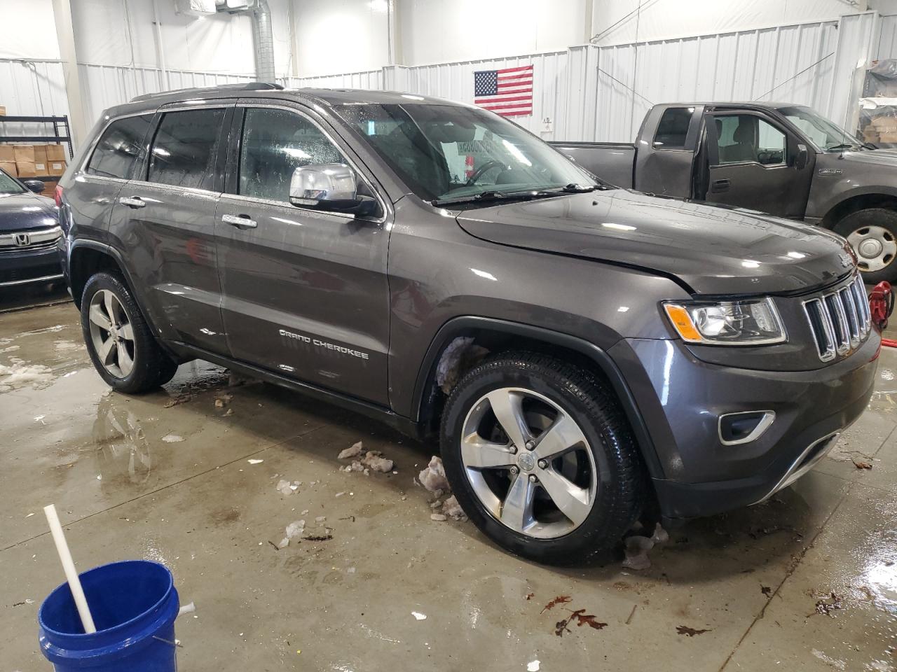 2015 Jeep Grand Cherokee VIN 1C4RJFBG8FC792164 Copart auction photo, side damage thumbnail 4