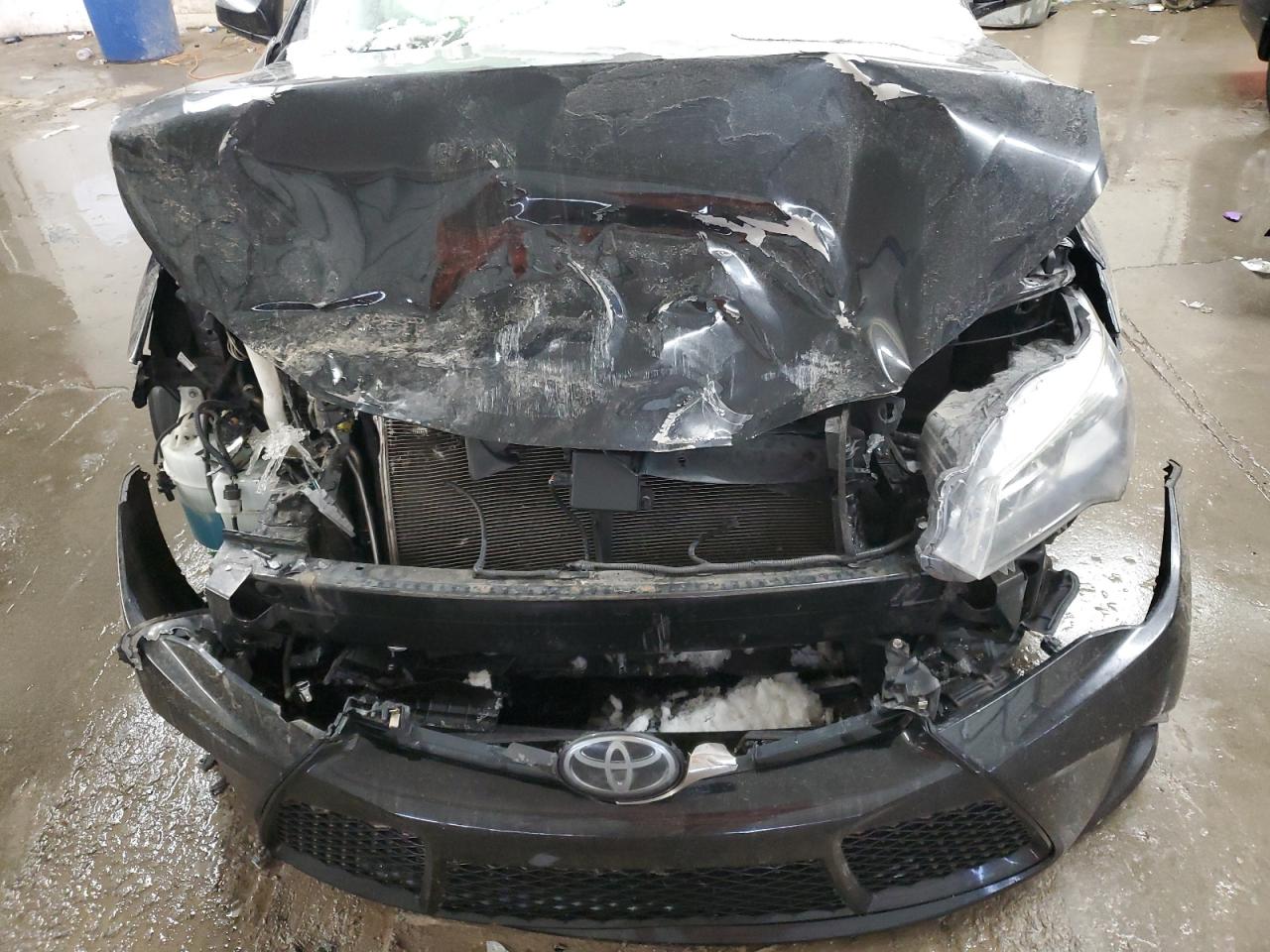 2017 Toyota Camry VIN 4T1BK1FK8HU583578 Copart auction photo, front end / side damage thumbnail 11
