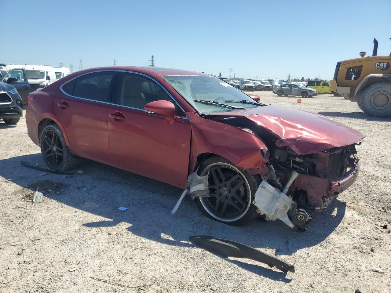 2014 Lexus ES VIN JTHBK1GG7E2134509 Copart auction photo, front end / minor dent/scratches damage thumbnail 4