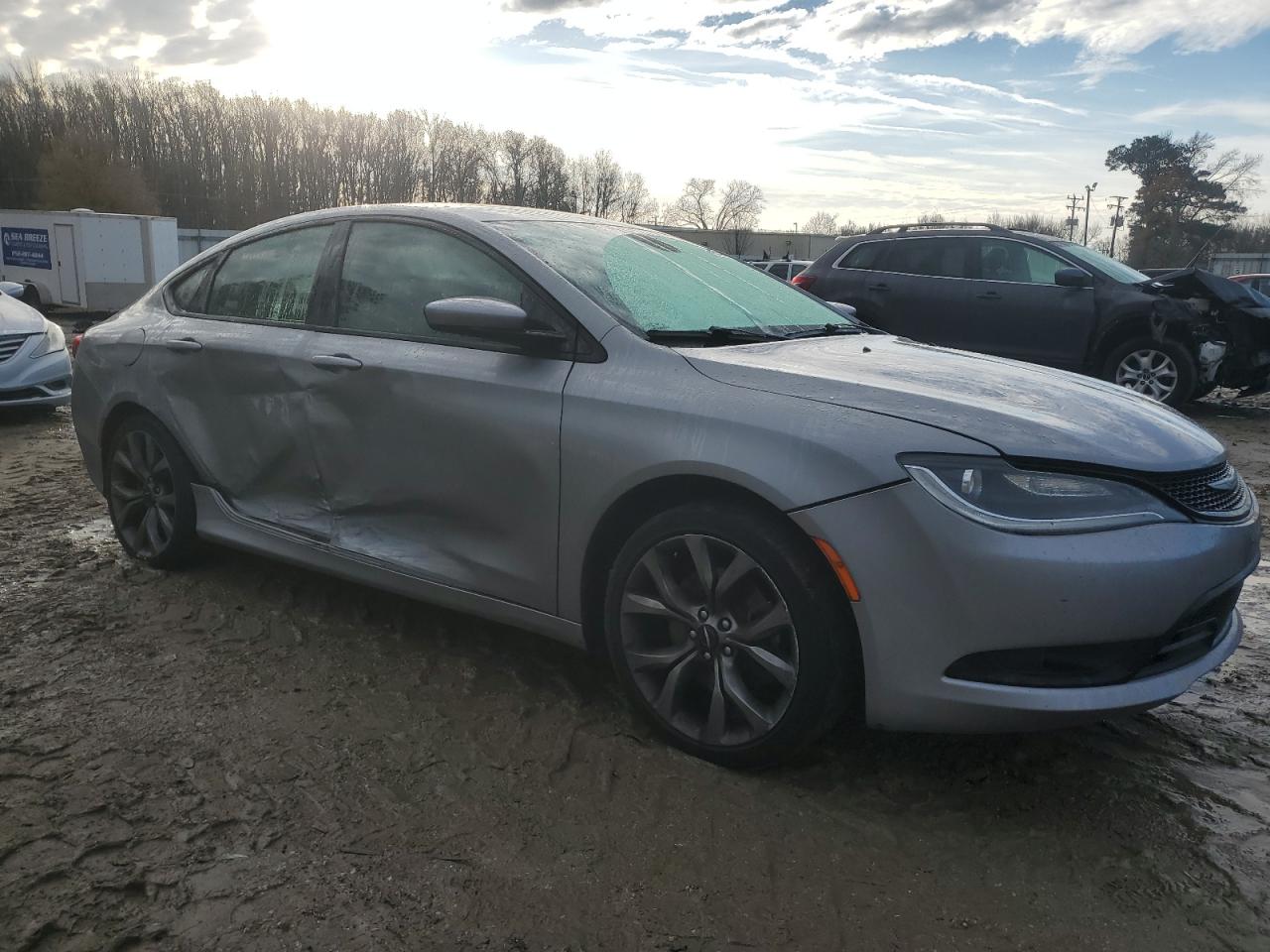 2015 Chrysler 200 VIN 1C3CCCBG9FN516244 Copart auction photo, all over damage thumbnail 4