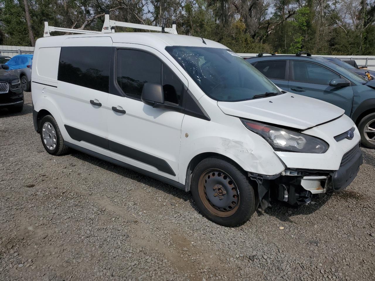 2017 Ford Transit VIN NM0LS7E76H1317645 Copart auction photo, front end damage thumbnail 4
