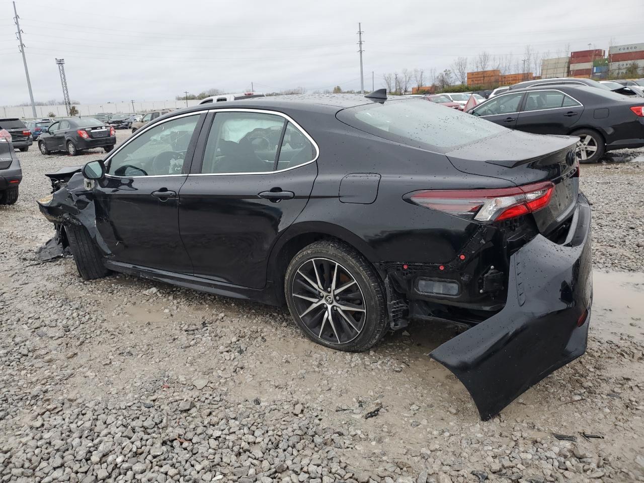 2023 Toyota Camry VIN 4T1T11AK4PU734106 Copart auction photo, front end / rear end damage thumbnail 2
