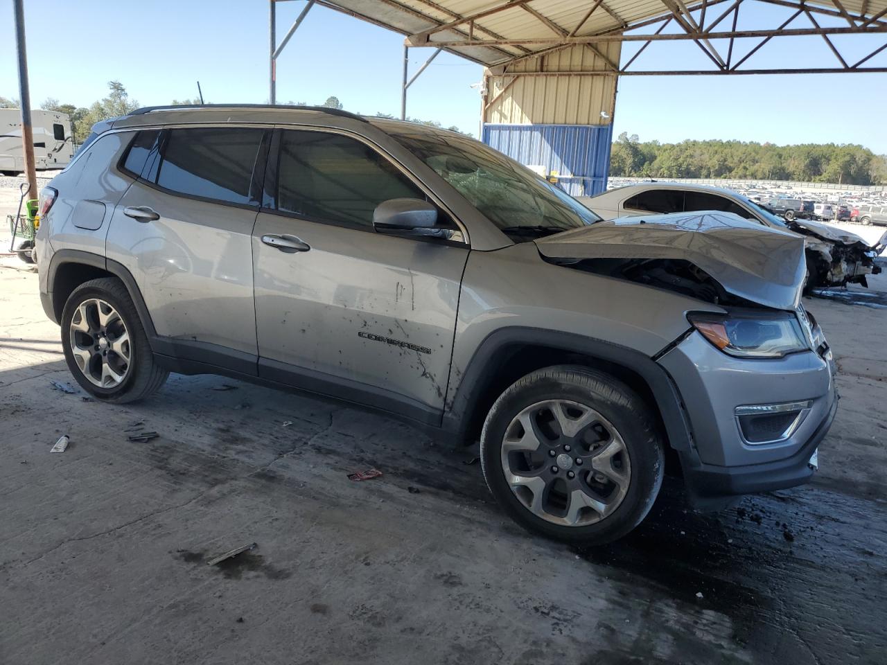 2017 Jeep Compass VIN 3C4NJDCB2HT641530 Copart auction photo, front end / minor dent/scratches damage thumbnail 4