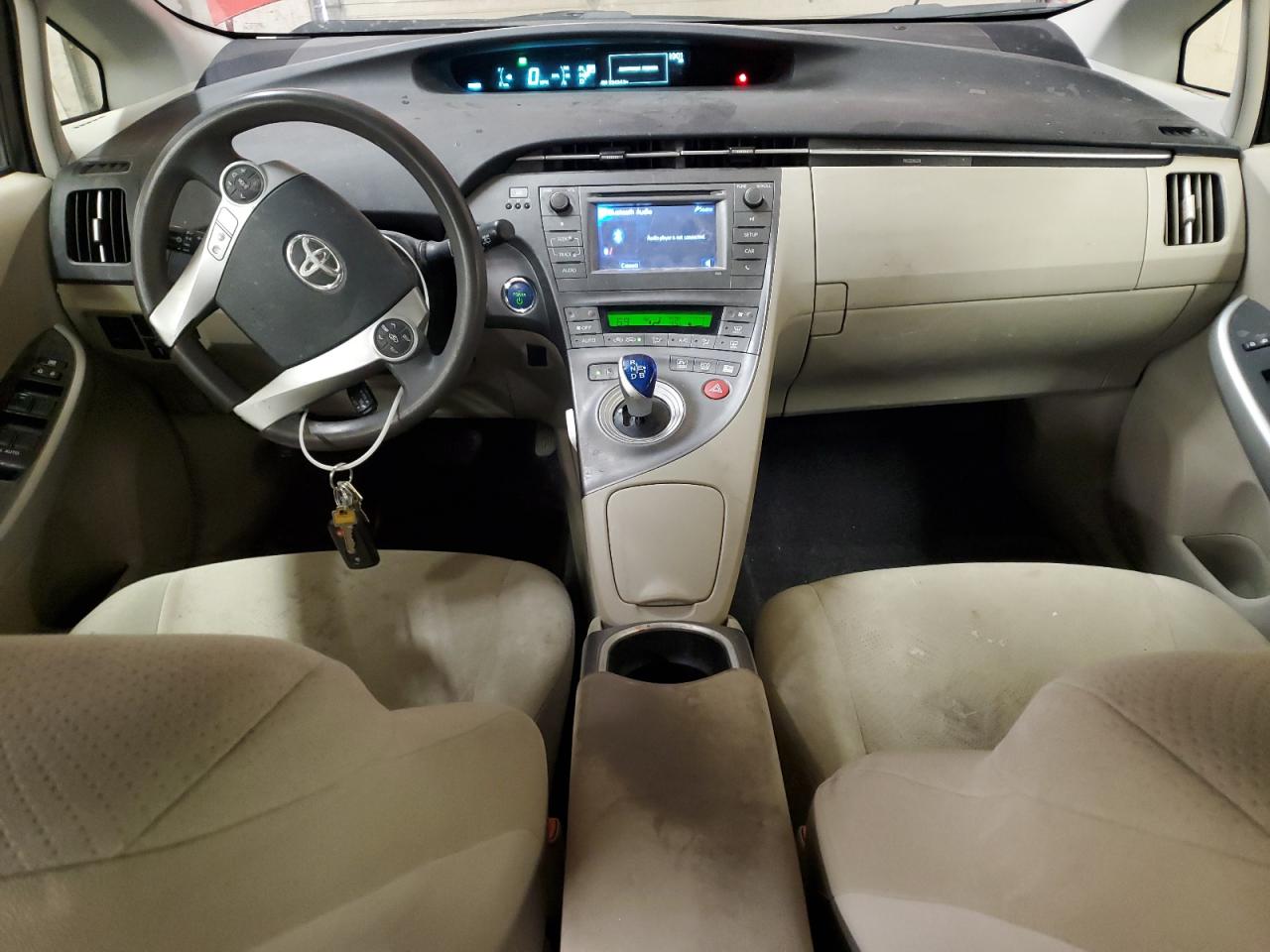 2012 Toyota Prius VIN JTDKN3DU0C5473588 Copart auction photo, front end / side damage thumbnail 8