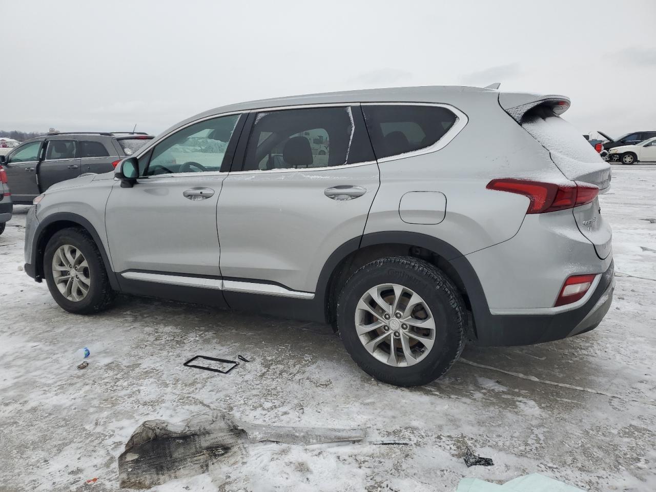 2020 Hyundai Santa Fe VIN 5NMS33AD2LH220134 Copart auction photo, front end damage thumbnail 2