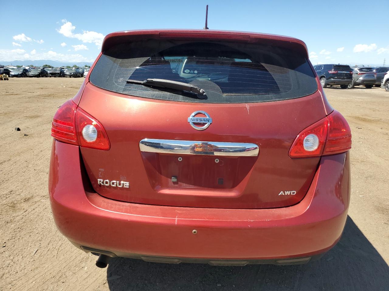 2013 Nissan Rogue VIN JN8AS5MV8DW640790 Copart auction photo, water/flood damage thumbnail 6