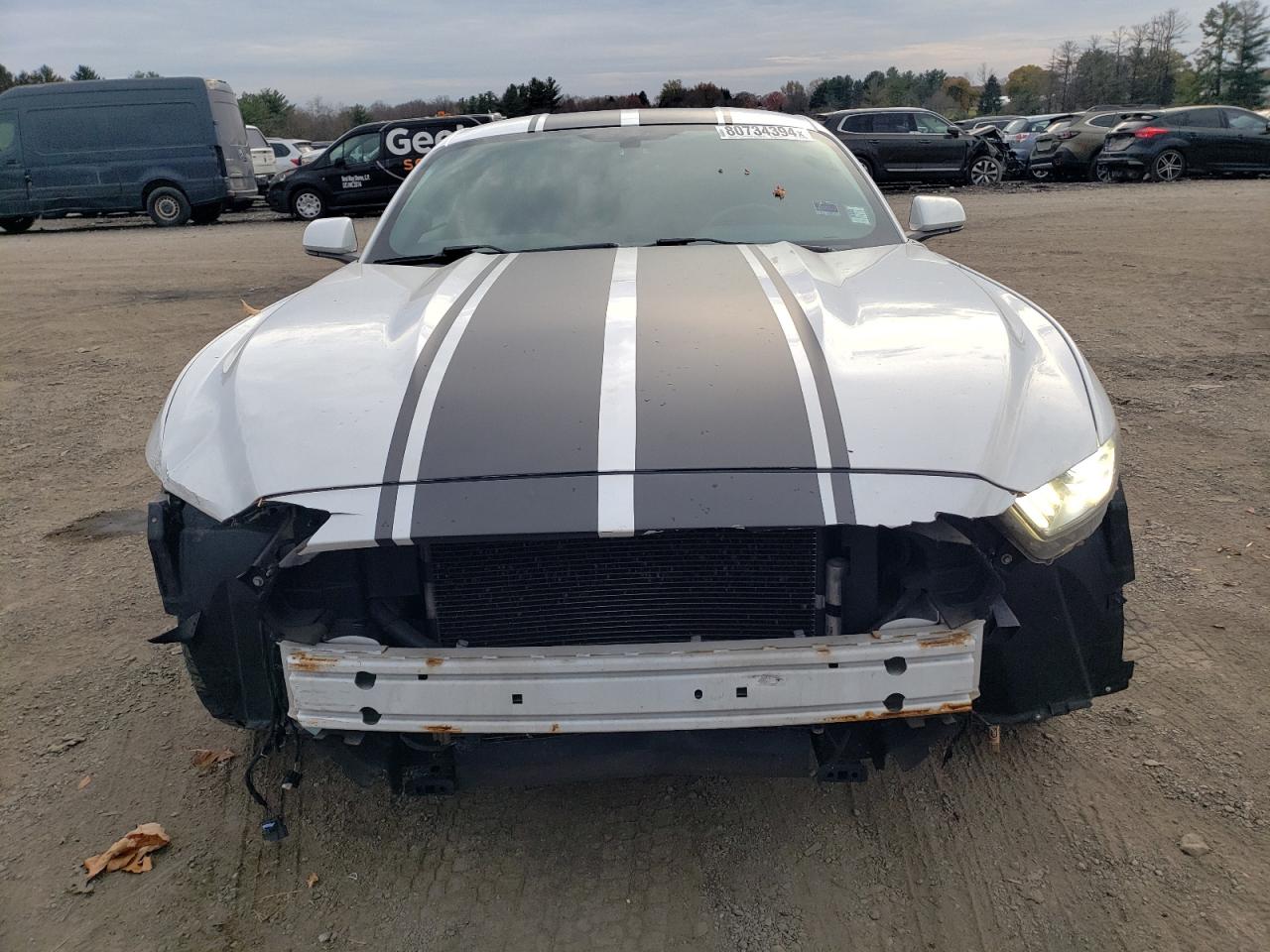 2016 Ford Mustang VIN 1FA6P8AM0G5224457 Copart auction photo, front end / rear end damage thumbnail 5
