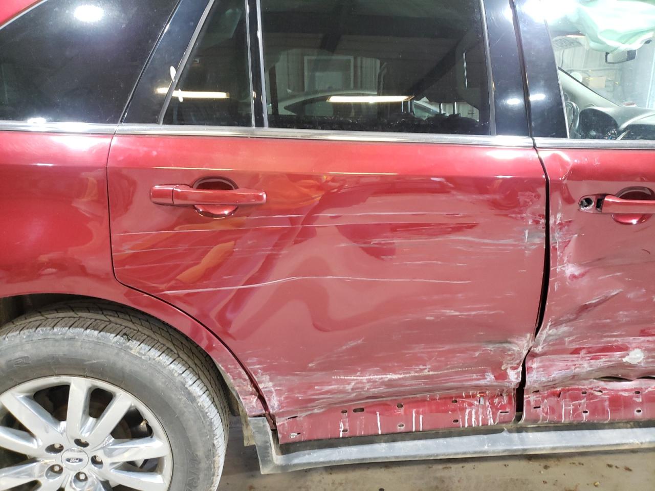 2013 Ford Edge VIN 2FMDK3K99DBA64904 Copart auction photo, side damage thumbnail 12