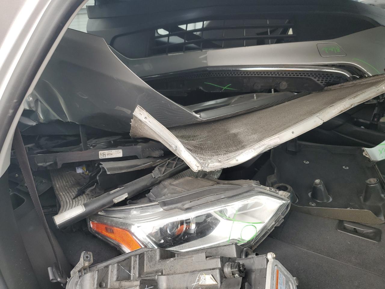 2019 Chevrolet Traverse VIN 1GNERFKW7KJ130202 Copart auction photo, front end damage thumbnail 13