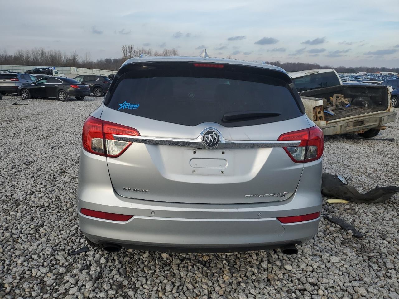 2016 Buick Envision VIN LRBFXFSX6GD245437 Copart auction photo, undercarriage / side damage thumbnail 6
