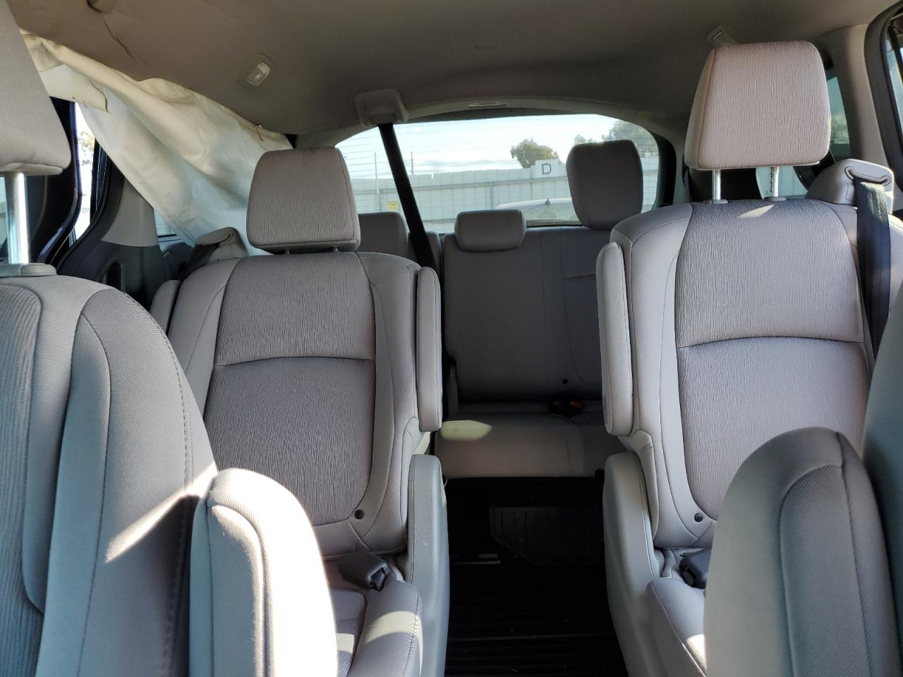 2019 Honda Odyssey VIN 5FNRL6H58KB136057 Copart auction photo, side damage thumbnail 10