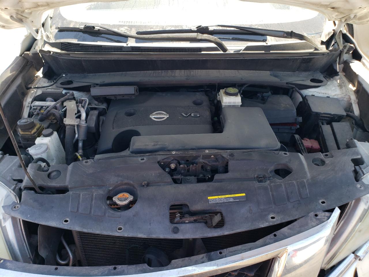 2015 Nissan Pathfinder VIN 5N1AR2MM4FC649547 Copart auction photo, front end damage thumbnail 14