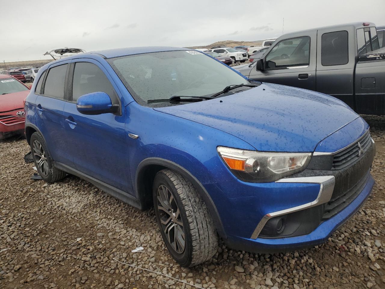 2017 Mitsubishi Outlander VIN JA4AP3AU1HZ048921 Copart auction photo, side damage thumbnail 4