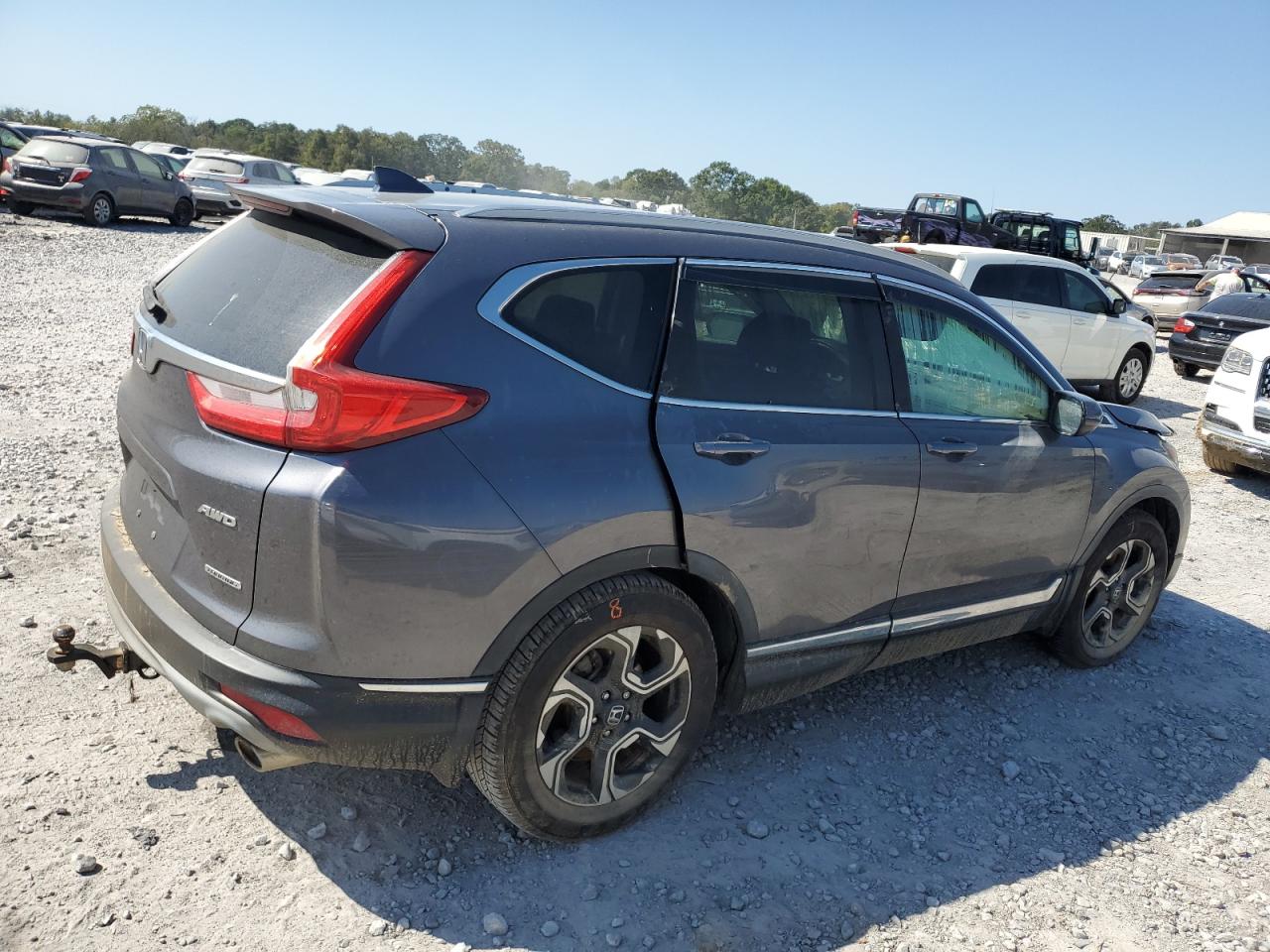 2017 Honda CR-V VIN 5J6RW2H91HL033114 Copart auction photo, water/flood damage thumbnail 3