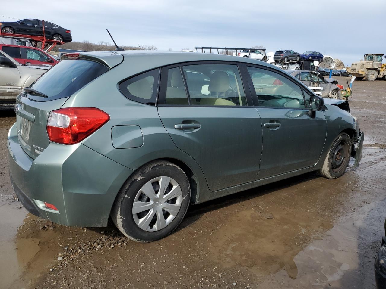 2014 Subaru Impreza VIN JF1GPAA63E8306322 Copart auction photo, front end damage thumbnail 3