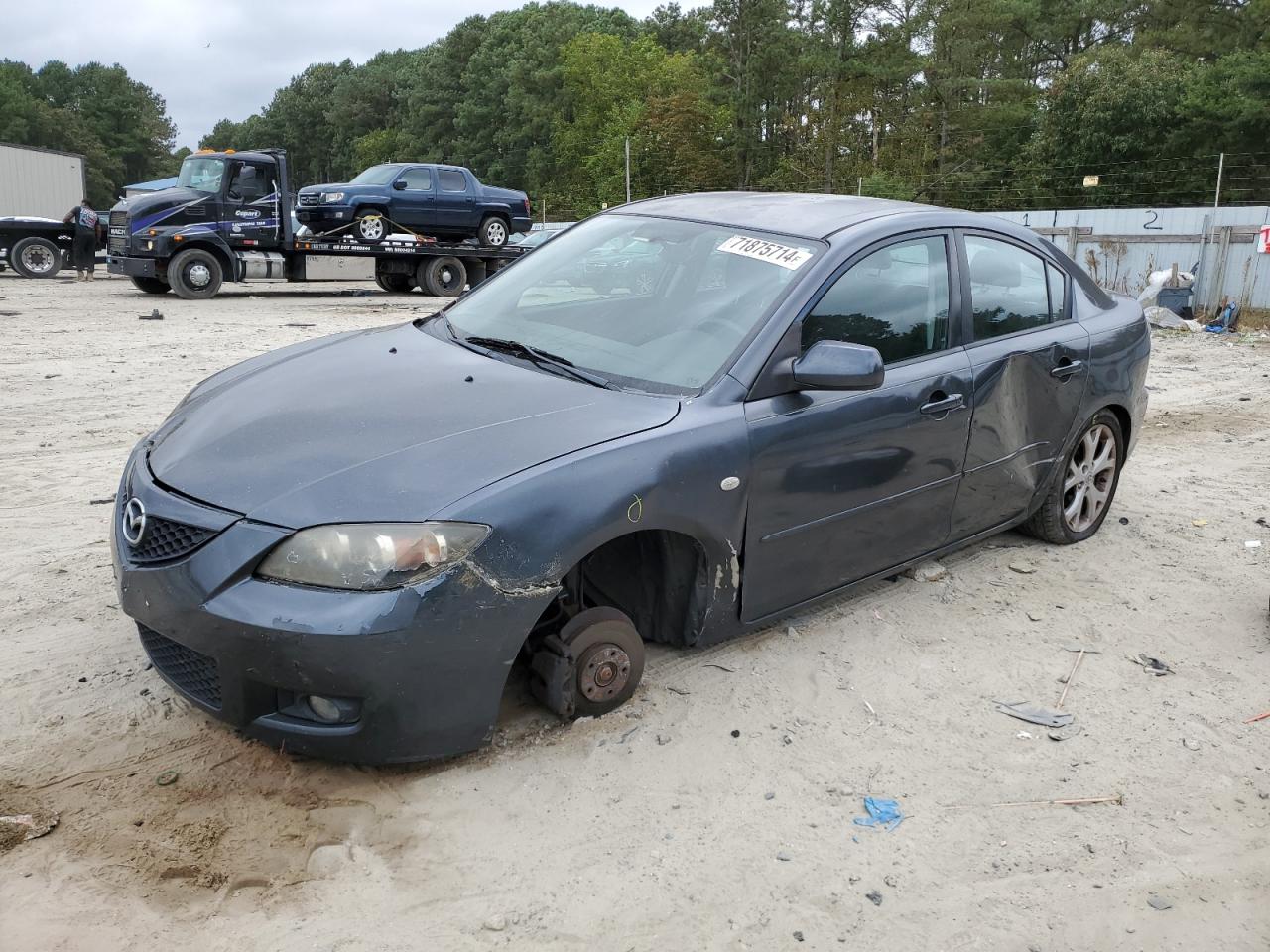 2009 Mazda 3 VIN JM1BK32F891254536