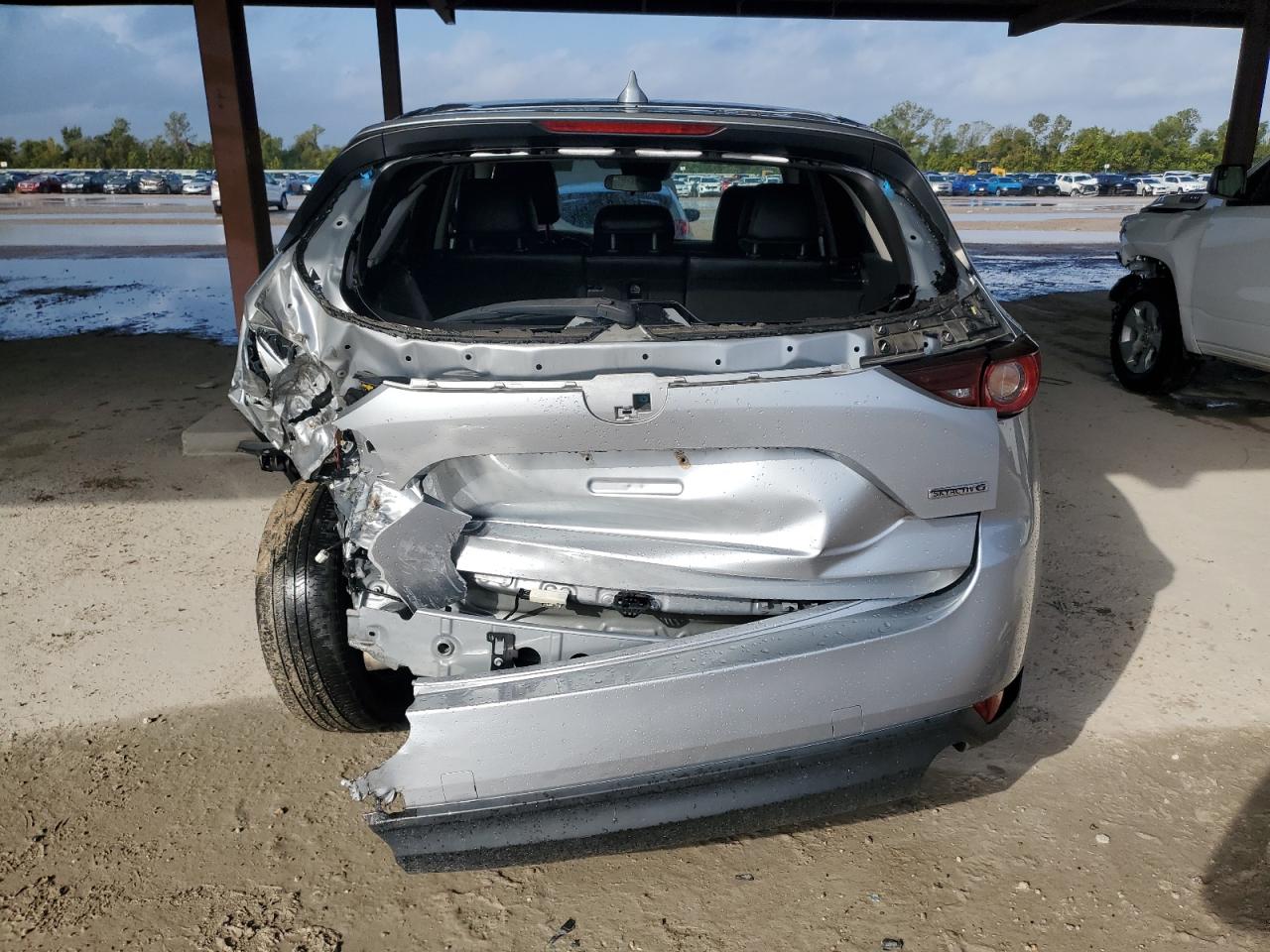 2020 Mazda CX-5 VIN JM3KFBCM5L0763970 Copart auction photo, frame damage / rear end damage thumbnail 6