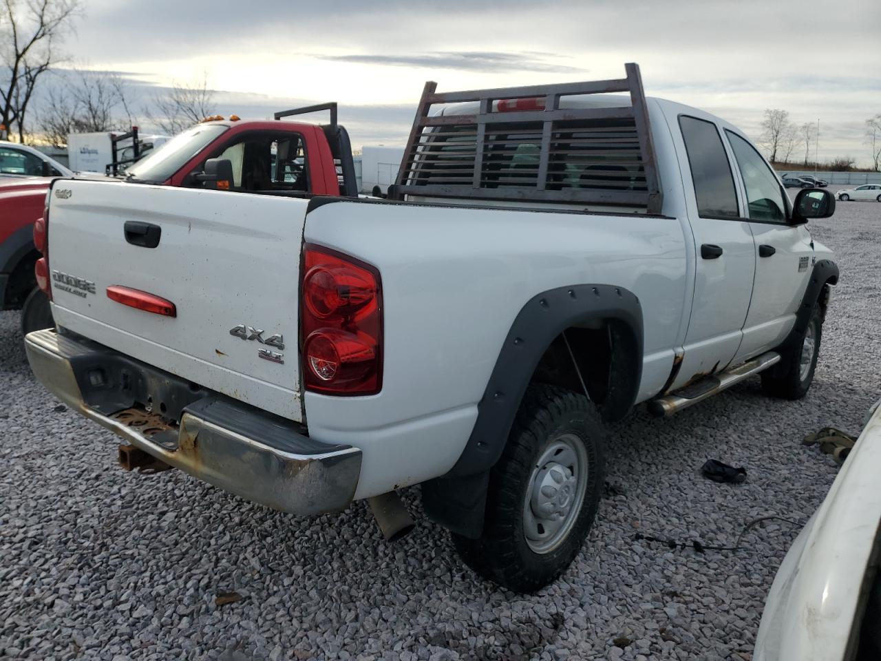 2008 Dodge RAM VIN 3D7MX38A38G229426 Copart auction photo, front end / minor dent/scratches damage thumbnail 3