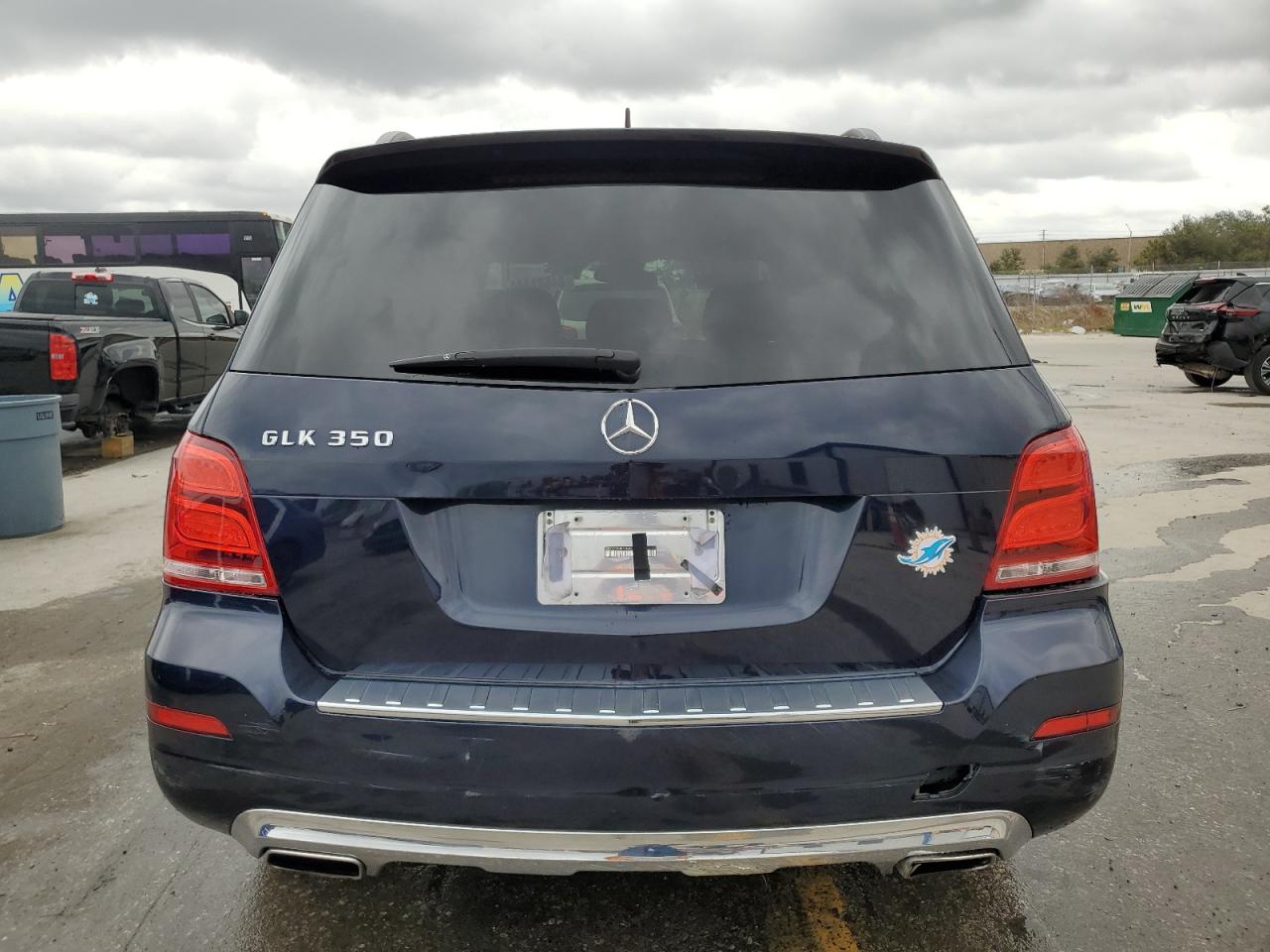 2015 Mercedes-Benz GLK-klasse VIN WDCGG5HB4FG423350 Copart auction photo, rear end / side damage thumbnail 6
