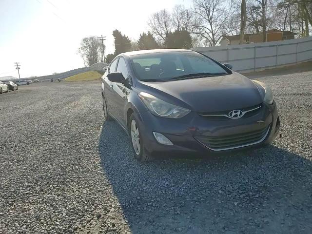 2013 Hyundai Elantra VIN 5NPDH4AE2DH448700 Copart auction photo, rear end damage thumbnail 10