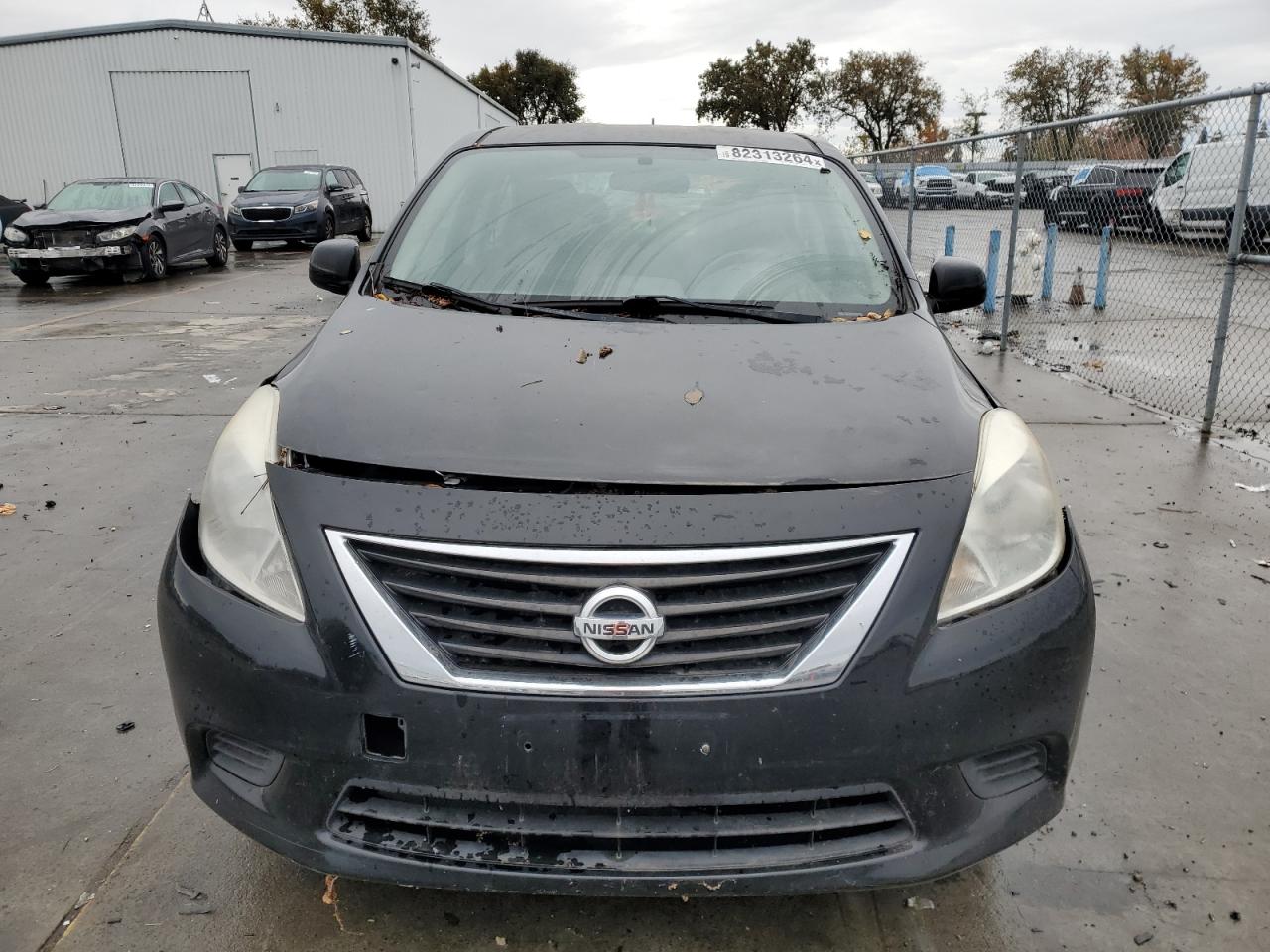 2012 Nissan Versa VIN 3N1CN7AP3CL874033 Copart auction photo, rear end / front end damage thumbnail 5