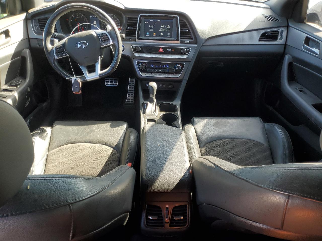2019 Hyundai Sonata VIN 5NPE34AF6KH821357 Copart auction photo, side / minor dent/scratches damage thumbnail 8