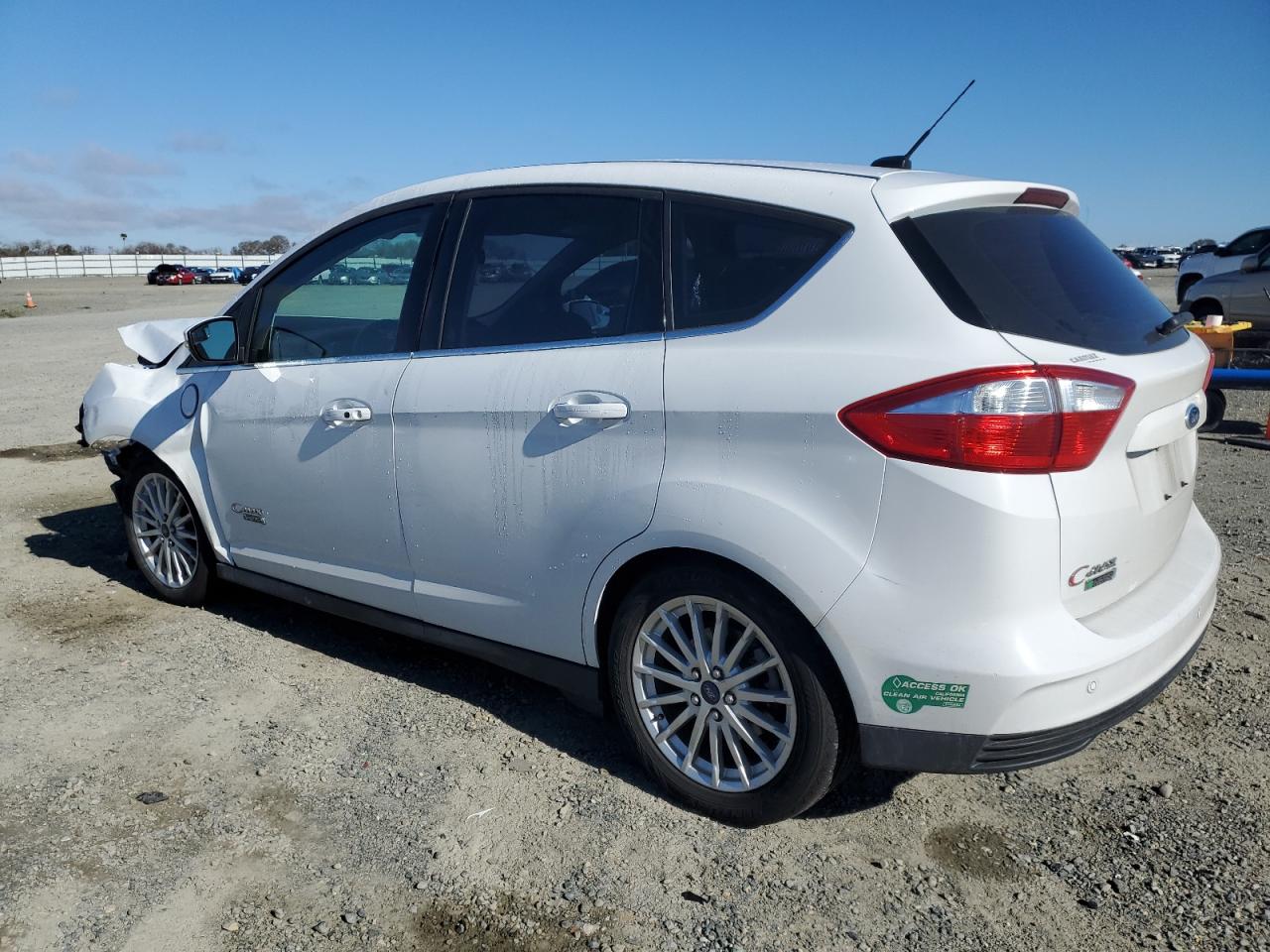 2015 Ford C-MAX VIN 1FADP5CU4FL124021 Copart auction photo, front end / side damage thumbnail 2