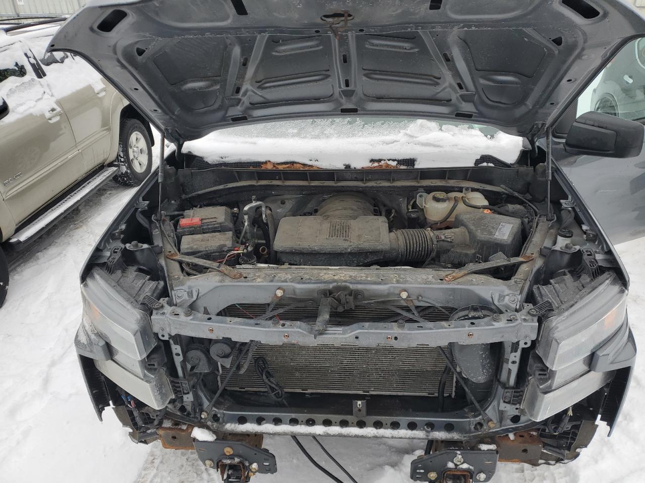 2019 Chevrolet Silverado VIN 1GCRYBEFXKZ417133 Copart auction photo, front end / side damage thumbnail 12