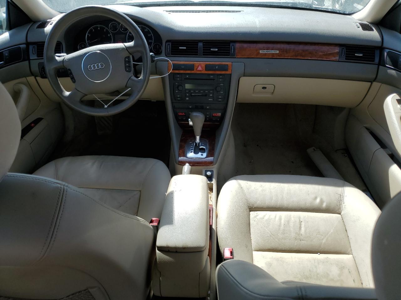 2004 Audi A6 VIN WAUVT64B84N085221 Copart auction photo, water/flood damage thumbnail 8