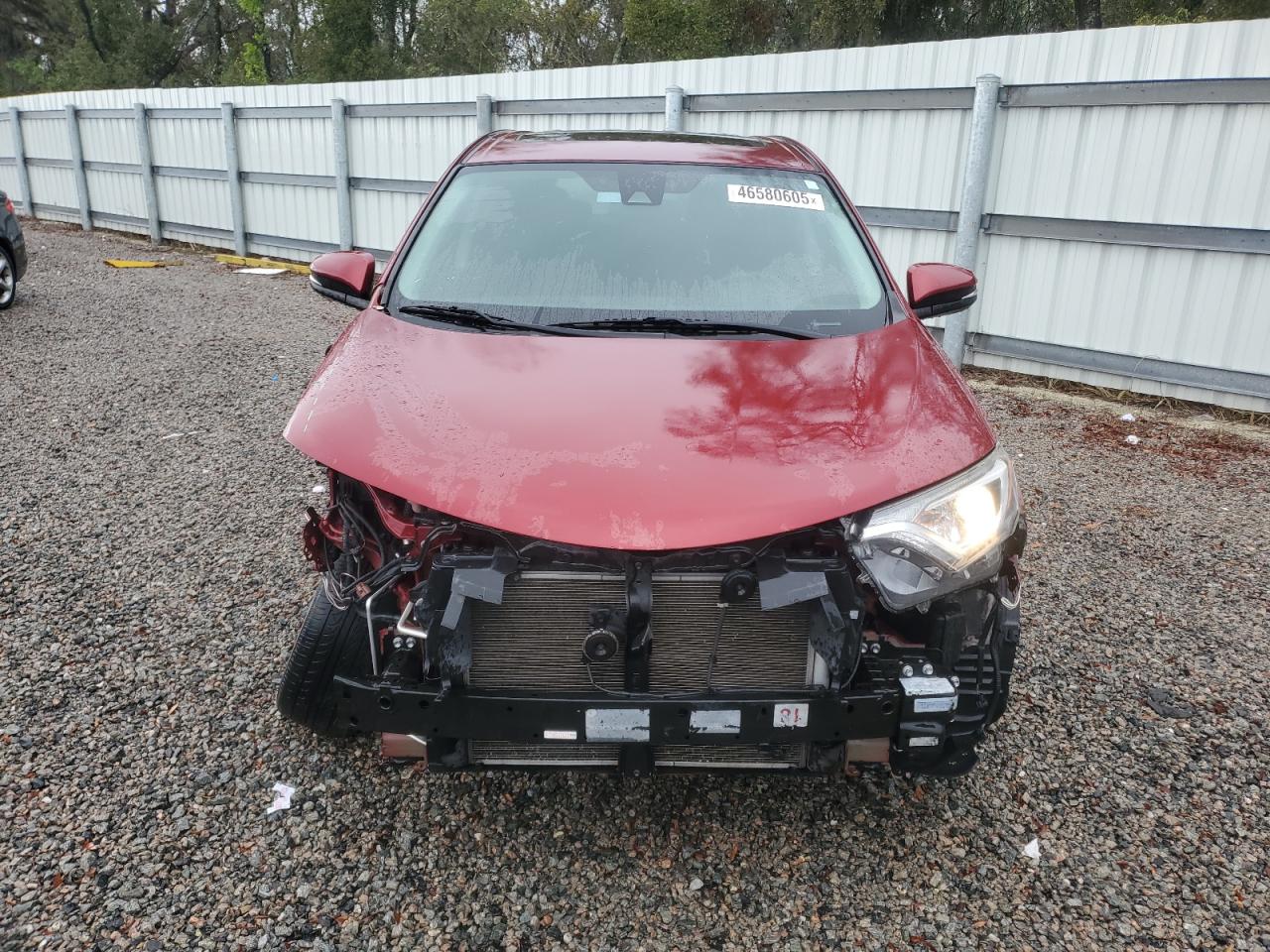 2018 Toyota RAV 4 VIN 2T3WFREV3JW487693 Copart auction photo, front end / side damage thumbnail 5