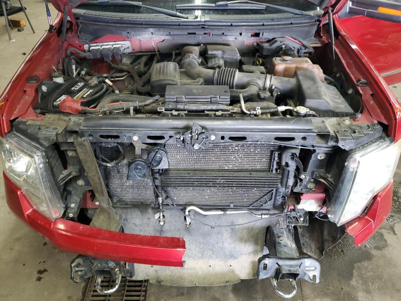 2010 Ford F-150 VIN 1FTFW1EV6AFA18617 Copart auction photo, front end / side damage thumbnail 11