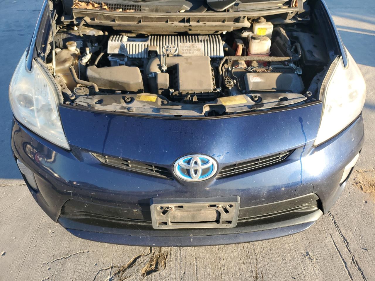 2014 Toyota Prius VIN JTDKN3DUXE1764612 Copart auction photo, hail / minor dent/scratches damage thumbnail 11