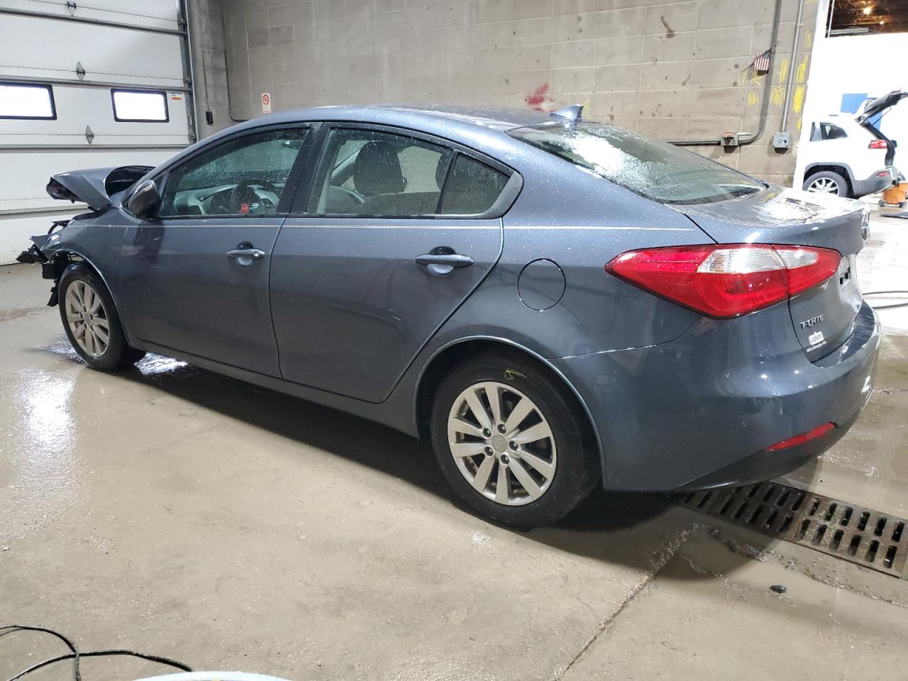 2014 KIA Forte VIN KNAFX4A66E5168507 Copart auction photo, front end damage thumbnail 2