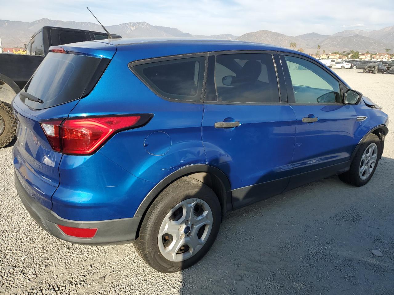 2019 Ford Escape VIN 1FMCU0F77KUC54950 Copart auction photo, all over damage thumbnail 3